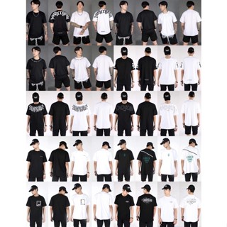 9%Clothing-T-shirst Box set เสื้อยืดโอเวอร์ไซส์ (ไม่มีกล่อง)(Looker 100%)