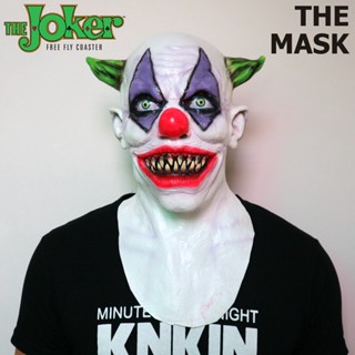 Hat หมวก Joker โจ๊กเกอร์ ตัวตลก หัวเราะ ยิ้ม ฮาโลวีน แฟนซี คอมิกส์ ปีศาจ วัสดุ Emulsion อิมัลชัน Gift Smile Laugh