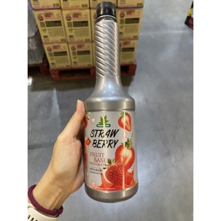 Strawberry Fruit Based Preparation ( Nature Taste ) 750 Ml. ผลิตภัณฑ์ สมูทตี้ และ แต่งหน้าขนม ( ตรา เนเจอร์เทส )