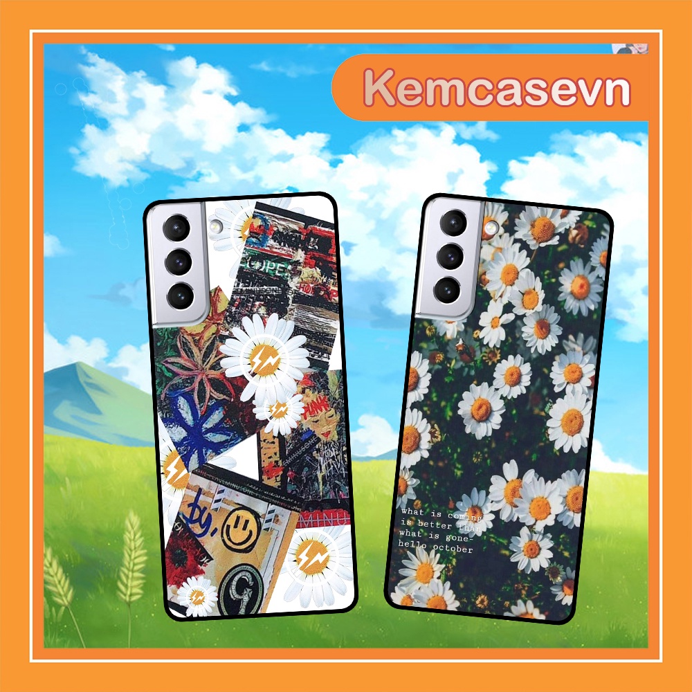 SamSung S21 5G - S21 Plus (S21+) - เคส S21 Ultra 5G - S21 FE 5G พร้อมพิมพ์ลายดอกเบญจมาศสวยงาม 4)