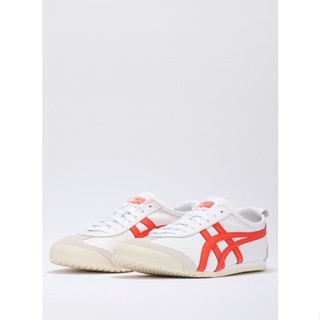 Onitsuka Tiger Mexico66 white/red snapper 1183a201-106 แท้100%