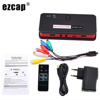 Ezcap284 แฟลชไดรฟ์ USB 1080P HDMI กล่องบันทึกวิดีโอเกม สําหรับ XBOX PS3 PS4 TV Box PC One Key Record