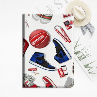 basketball shoes มีที่ใส่ปากกา เคส 10.2 gen 7/8/9 เคสไอแพด air 1/2/3/4/5 mini6 เคสซิลิโคน 2022 10.9 gen10 pro 11 case