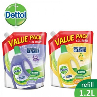 Dettol เดทตอลถูพื้น น้ำยาทำความสะอาดพื้น ชนิดเติม