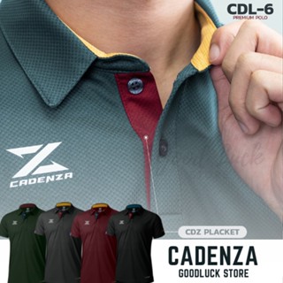 (ของแท้ 100%)  เสื้อโปโล คาเดนซ่า ***CDL-6*** CADENZA PREMIUM POLO