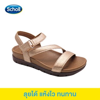 💯ของเเท้ Scholl รองเท้าผู้หญิง สกอลล์ รัดส้น รองเท้าสุขภาพ Bio Print แบรนด์แท้ 100%