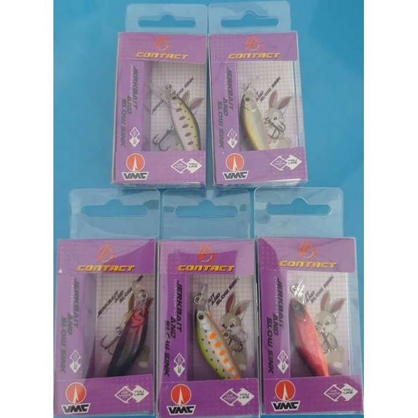 เหยื่อปลั๊ก Alang-ka รุ่น B Contact (แจ้งสีในแชท)