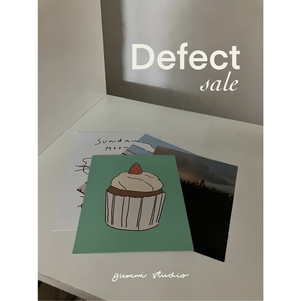 defect sale ( postcard ) | gumii_studio 🌷🪞✨