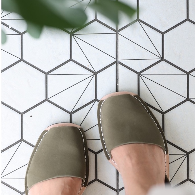 รองเท้า Pons รุ่น 510 สี Nubuck Kaki(E-004) ราคา ถูกที่สุด ดีลบีเคเค แกลเลอรีภาพที่ 3