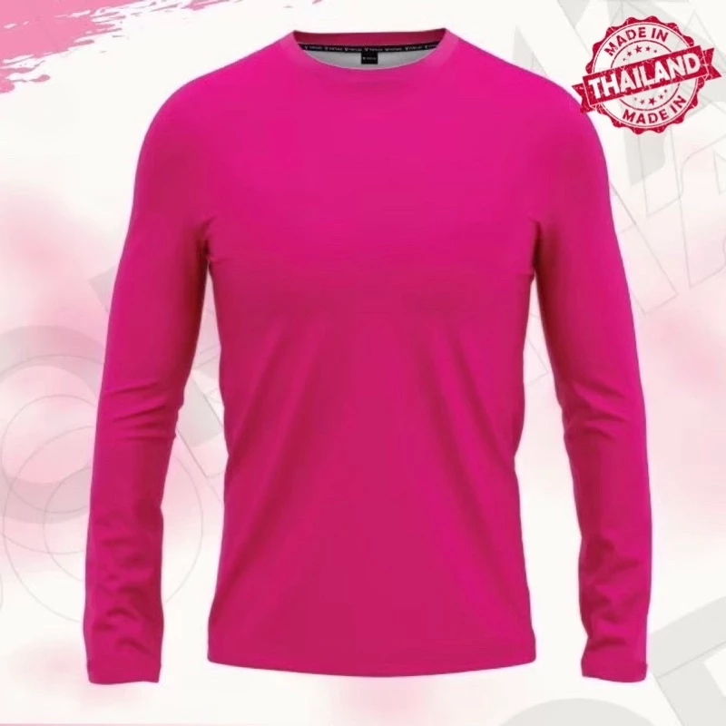 เสื้อแขนยาวสีพื้น ผ้าไมโคร กันแดด กันลม ระบายอากาศ thumbnail 9