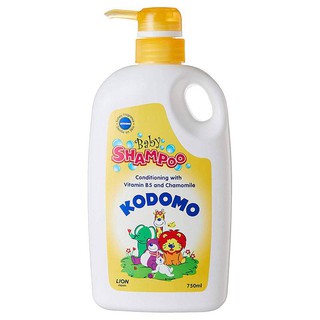 เเชมพูสระผมเด็กเเรกเกิดKodomo Baby Shampoo Original  โคโดโม สูตร Rice milk สำหรับเด็กแรกเกิด 750 ml