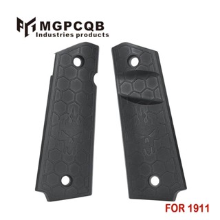 ประกับด้าม 1911 ลายกะโหลก พอลิเมอร์  งาน MGPCQB