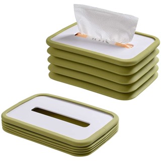 Silicone tissue box กล่องซิลิโคนใส่กระดาษทิชชู่ กล่องใส่ทิชชู กล่องทิชชูสวยๆ กล่องทิชชูในรถ กล่องทิชชู่ T1759