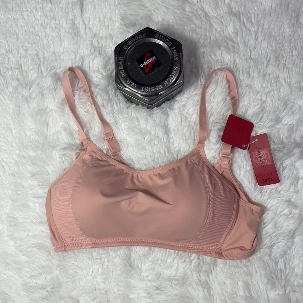 ชุดชั้นใน No’sbra ทรงสปอร์ตผ้ามันมีฟองน้ำนิดหน่อย  #635 thumbnail 10