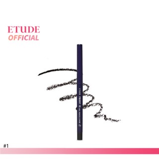 ETUDE Proof10 Gel Pencil #1 Black อีทูดี้ อายไลน์เนอร์