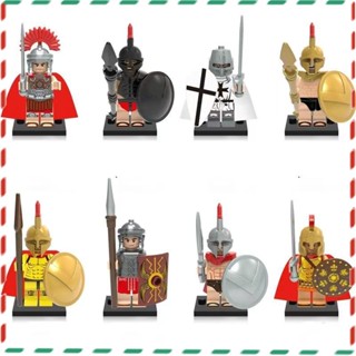 ตุ๊กตาฟิกเกอร์ Spartan Warrior Roman Crusader ขนาดกลาง ของเล่นสําหรับเด็ก
