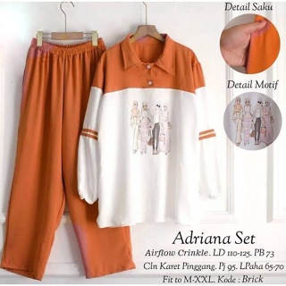 - Adriana ชุดเสื้อผ้าสตรีชาวมุสลิม พรีเมี่ยม แมตต์ ระบายอากาศ XXL