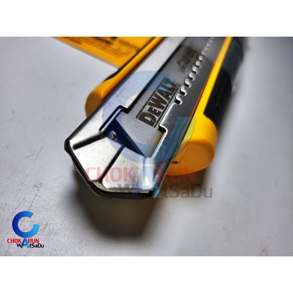 Dewalt มีดคัทเตอร์ 18mm รุ่น DWHT10249 - คัทเตอร์ มีด ใบมีดคาร์ไบด์ ตัดกระดาษ อเนกประสงค์ อุปกรณ์สำนักงาน