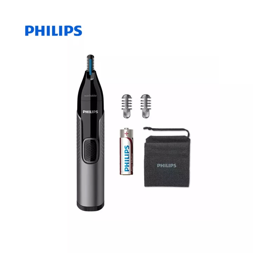 Philips Nose trimmer series 3000 ที่เล็มขนจมูก หู และคิ้ว รุ่น NT3650/16 รับประกัน 1 ปี