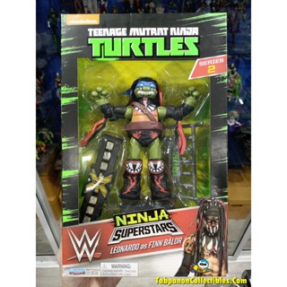 [2017.06] WWE/TMNT Superstars Leonardo as Finn Balor 6.5-Inch Action Figure