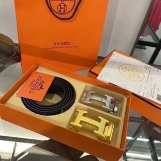 New !! Set เข็มขัด Hermes ใหม่ล่าสุดแพกเกจ 2 หัวเข็มขัด เลือกใช้ได้ทุกลุคและทุกโอกาส รุ่นนี้แนะนำเลยค่ะ