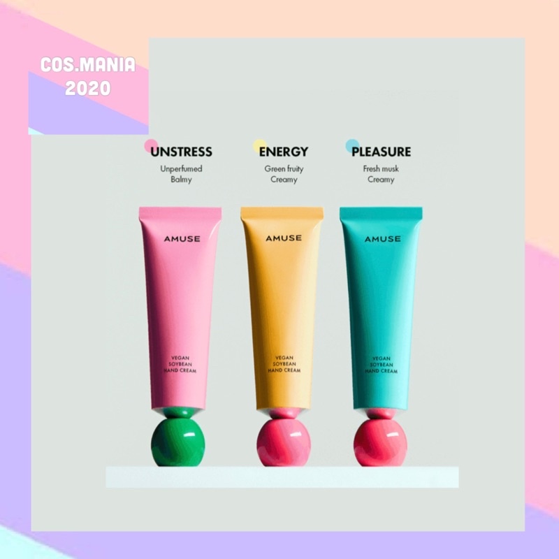 Amuse Vegan SoyBean Hand Cream 50ml Shopee Thailand