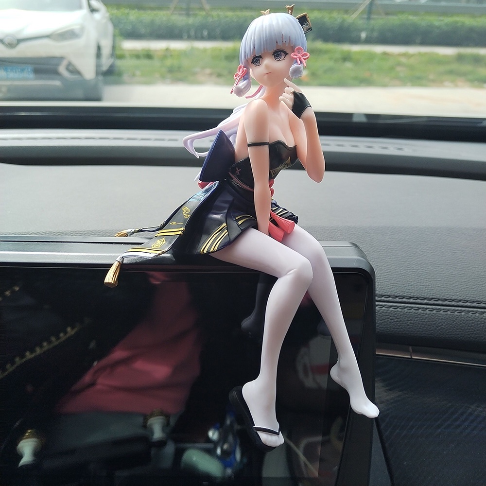 โมเดลฟิกเกอร์ อนิเมะ Game Genshin Impact Kamisato Ayaka Game Lady Egret Princess ของเล่นสะสม สําหรับเด็ก #4