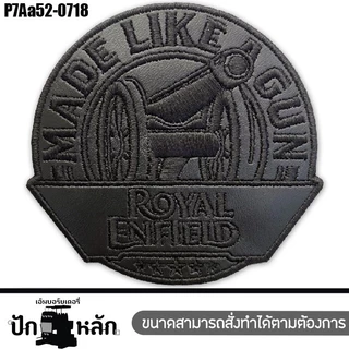 อาร์มติดเสื้อ Biker ลาย Royal Enfield โลโก้แบบต่างๆ งานปักคุณภาพสูง ฝีมือคนไทย ส่งไว