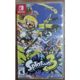 (มือ 2 พร้อมส่ง)Nintendo Switch: Splatoon 3 มือสอง