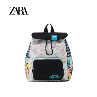 Zara Disney Friends กระเป๋าเป้สะพายหลัง ลายการ์ตูนมิกกี้เมาส์น่ารัก สําหรับเด็กผู้ชาย นักเรียนอนุบาล วันเกิด