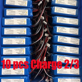 10ชิ้น/ล็อตสำหรับ JBL Charge 2 2015 Charge 3 2016ลำโพงแบตเตอรี่ขายส่ง6000Mah GSP1029102A GSP1029102R YIGB