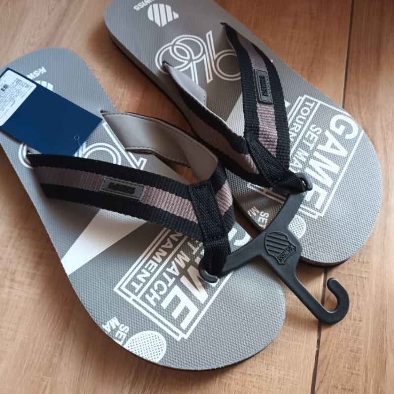 Kswiss size 10 รองเท้าแตะแบบคีบ