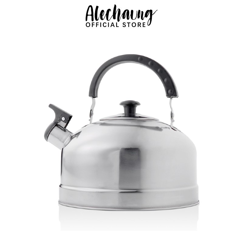 Kettles 159 บาท Alechaung กาน้ำร้อนโบราณ 3/4 ลิตร กาต้มน้ำนกหวีด กาน้ำชาสแตนเลส กาต้มน้ำร้อน กานกหวีด กาน้ำร้อน กาน้ำสแตนเลส Home Appliances