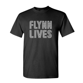 FLYNN LIVES  retro movie funny user program  Cotton Unisex TShirt