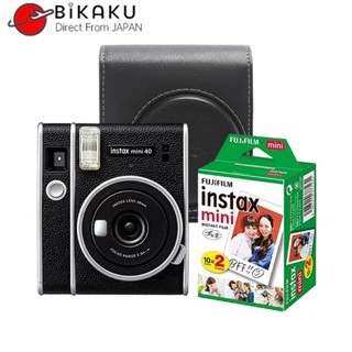 🇯🇵【Direct from Japan】Fujifilm Instax Mini 40 Classic Vintage Retro Kit Instant Camera Travel Camera Compact and portable