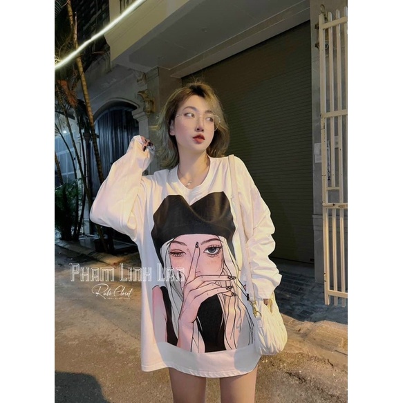 เสื้อยืด ONE-FINGERED GIRL alohashop91