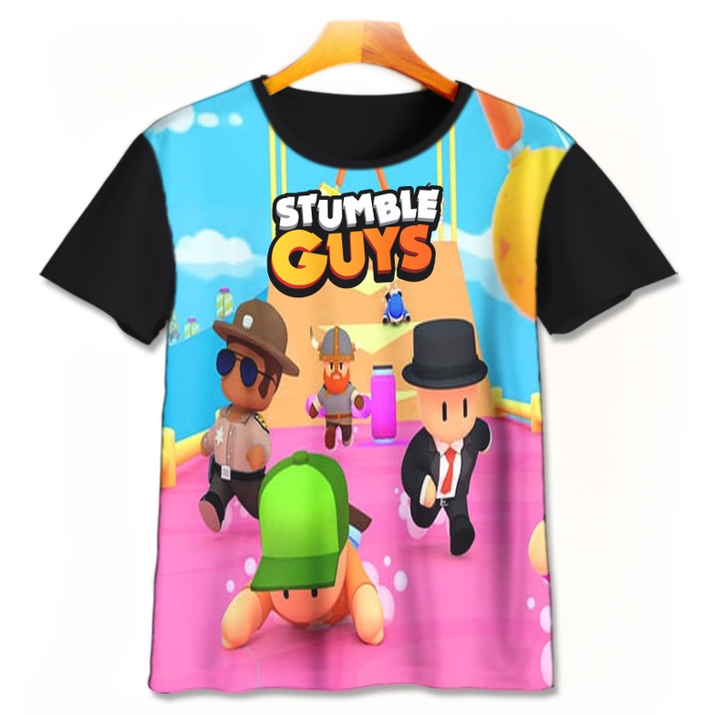 เสื้อยืดเด็ก 3D | เสื้อเชิ้ตพิมพ์ลาย | เสื้อยืด 3D - เสื้อยืดเกม Stumble Guys V9 Stumble Guys V9 เด็