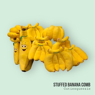 ตุ๊กตากล้วยหวี Stuffed Banana Comb ขนาด M 18" (นิ้ว)