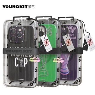 Youngkit World Cup Series เคสแม่เหล็ก ลายบอกโลก ไอโฟน14 ซีรีย์