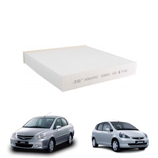 (ป้องกัน PM2.5ได้) กรองแอร์ Honda CITY ZX แมลงสาบ , JAZZ GD ปี 2003-2008 JS ASAKASHI นำเข้าจากญี่ปุ่น