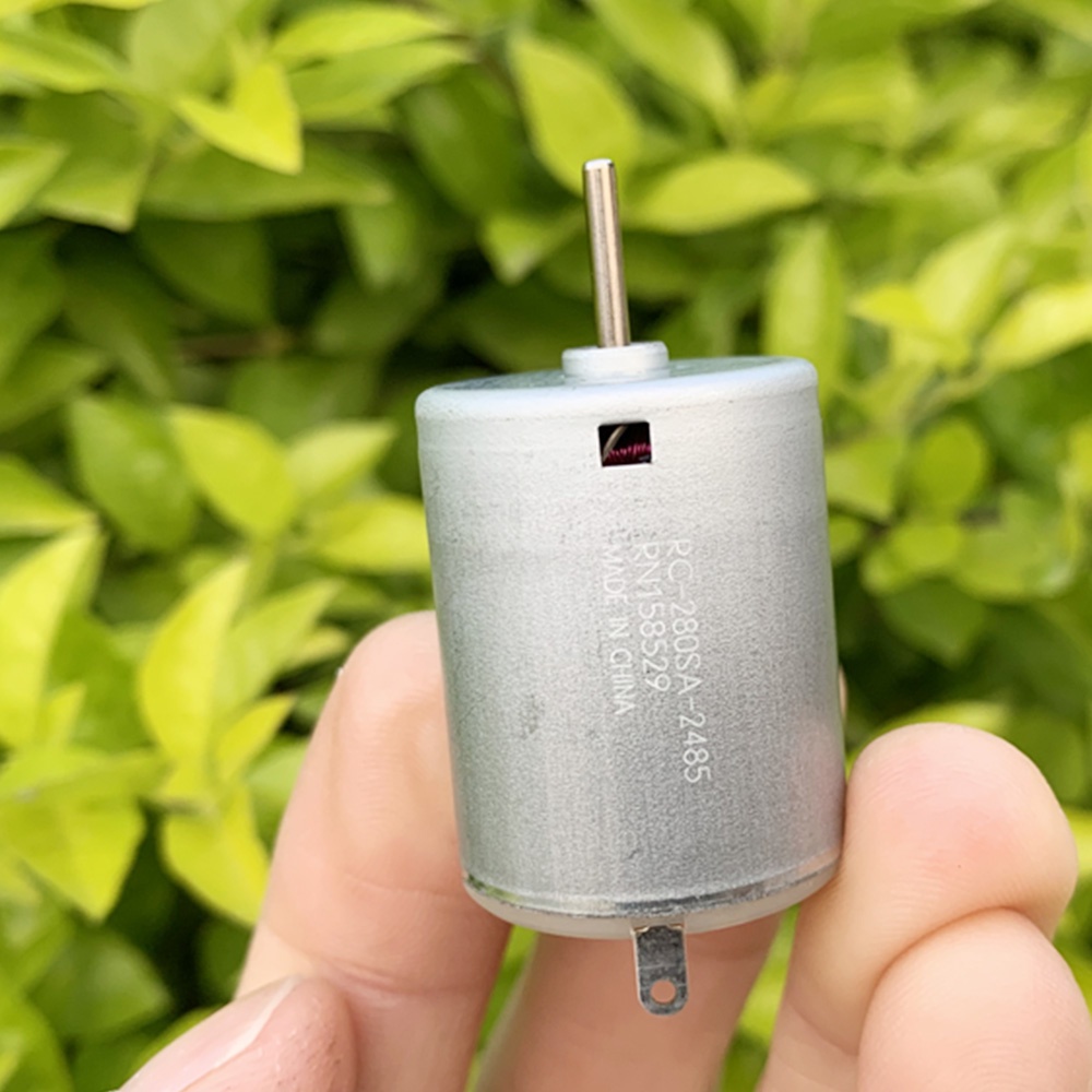 Mabuchi Mini RC-280SA-2485 DC มอเตอร์ 7.4V แปรงคาร์บอนของเล่นรถ DIY มอเตอร์ DC 5V-9.6V 8000-17000RPM