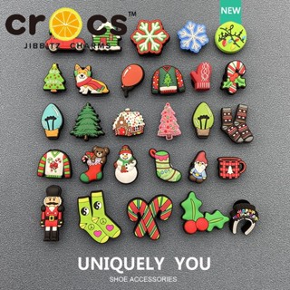 jibbitz crocs ของแทั เครื่องประดับ รูปดอกไม้ สําหรับตกแต่งรองเท้า crocs