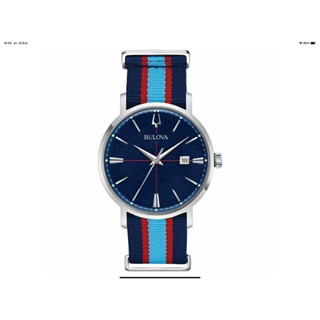 นาฬิกา BULOVA MENS 96B315 QUARTZ พร้อมกล่อง (ใหม่)