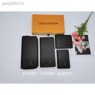 ▤[With Box] Lv 2022 Zipper Long Mens Wallet Daily M69981 Birthday Gift Size: 10x20x2cm