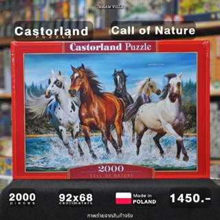 Castorland - Call of Nature ขนาด 2000 ชิ้น Made in Poland มีสินค้าที่ไทย พร้อมส่งได้ทันที