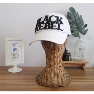หมวก Black Rebel Motorcycle Club Baseball Cap สีขาว มือสอง ของแท้