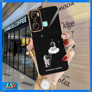 เคสโทรศัพท์มือถือ ลายการ์ตูนนักบินอวกาศ nfc Nasa สําหรับ infinix hot 20 Play infinix hot 20i 20 20s 12 Play 11 Play 12i 12 10 Play infinix hot 11s XQ