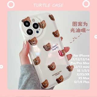 [พร้อมส่ง] เคสโทรศัพท์มือถือซิลิโคน ลายการ์ตูน Tik Tok สําหรับ Apple iPhone 14 13 12 11 PROMAX XS XR XSMAX SE2020 6 7 8PLUS MINI