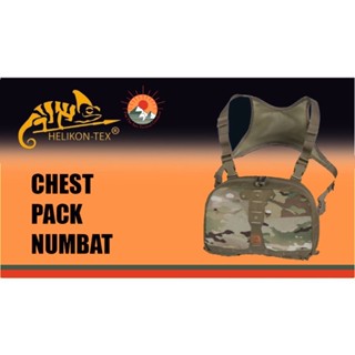 กระเป๋า สะพายด้านหน้า Helikon-Tex รุ่น CHEST PACK NUMBAT ลาย Multicam/Adaptive