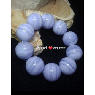 #Blue lace Agate#บลูเลชอาเกต
#สร้อยข้อมือบลูเลชอาเกต